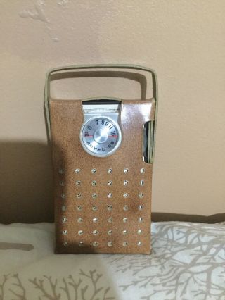 Rare Vintage Transistor Pocket Radio Zenith Royal 59 - 1