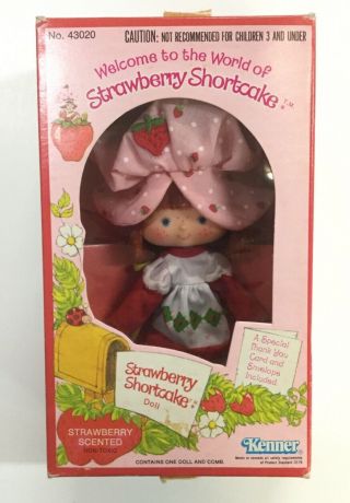 Strawberry Shortcake Vintage Box Kenner 1980