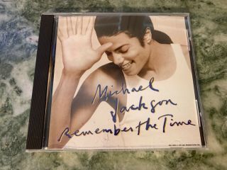 Michael Jackson - Remember The Time/black Or White Rare Usa 9 Track Remix Cd