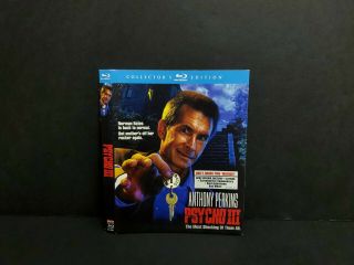 Psycho 3 Iii Blu - Ray Slipcover Only.  No Disc Or Case.  Oop Rare.  Scream Factory
