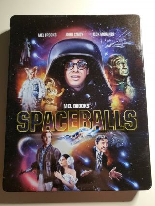 Spaceballs Steelbook (blu - Ray,  2015) Rare