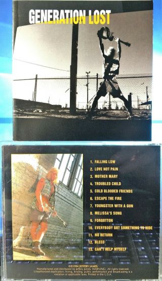 Generation Lost - Generation Lost (cd,  1994,  Artist 