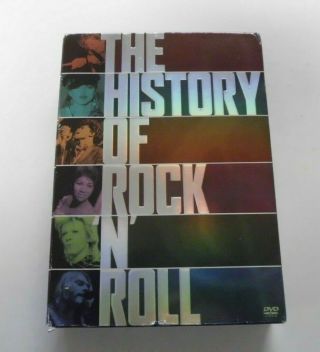 Rare History Of Rock N Roll,  The - Boxed Set (dvd,  2004,  5 - Disc Set) Time Life