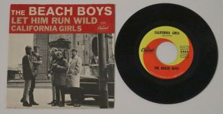 Beach Boys ' California Wild/Let Him Run Wild 