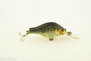 Vintage Bagley Small Fry Crappie Minnow Antique Fishing Lure Ghgh805