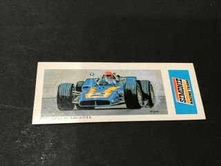 1973 Nabisco Sugar Daddy Speedway Card 6.  Rare Championship