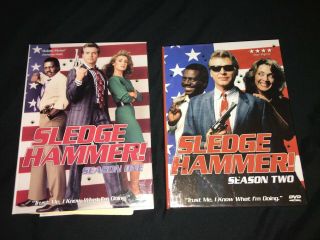 Sledge Hammer Season 1 And 2 Dvd Set Rare Oop Tv Series