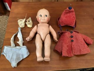 Vintage Composition Kewpie Doll.  By Rose O’neill