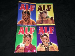 Alf Dvd Season 1 - 4 Complete Series Tv Show Rare Oop