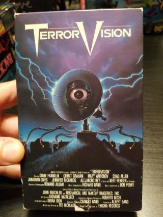 Terror Vision Betamax Beta Lightning Video Horror Mega Rare Plays Great
