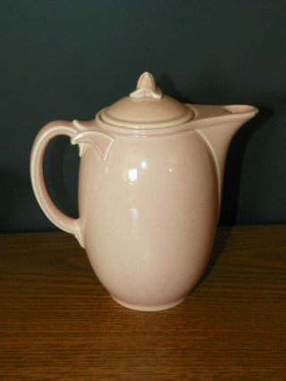 Tst Taylor Smith Taylor Luray Pastels Pink 5 1/2 " Mini Lidded Coffee Pot Rare