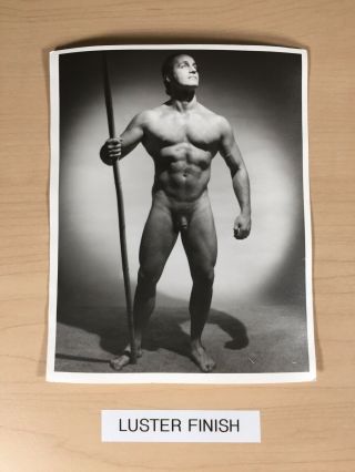 1960’s Vintage Western Photography Guild Male Nude,  Print,  Gay Interest