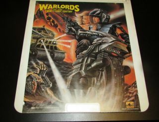 Vintage Warlords Of The Twenty First Century Rca Ced Videodisc - Rare