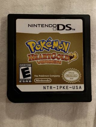 Pokemon: Heartgold Version (nintendo Ds) Authentic Cart Only Rare