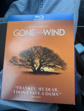 Gone With The Wind Blu - Ray Disc 2010 70th Anniversary Edition With Slipcase Rare