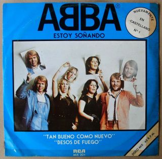 Abba 12 " Ep 45 I Have A Dream Sung In Spanish Rare Uruguay Ed.  1979