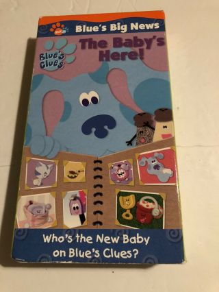 Blues Clues Big News Read All About It The Baby 
