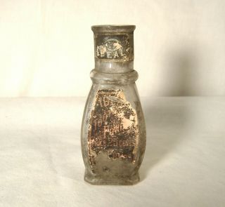 Antique Vail Brothers Glass Bottle Ideal Tooth Powder Philadelphia Pa Looks Dug