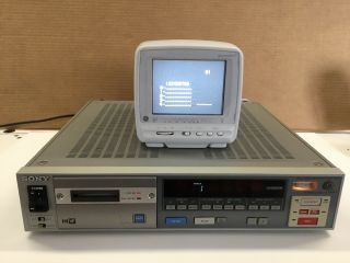 Rare Sony Still Video Recorder Mvr - 5600 With Disks And Manuals
