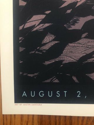 Childish Gambino Poster Lollapalooza 2019 Justin Santora Screen Print Rare 3