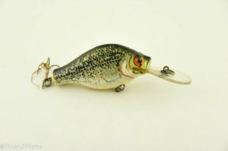 Vintage Bagley Small Fry Crappie Minnow Antique Fishing Lure Gh770
