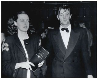 Robert Mitchum In Tuxedo Young Rare Vintage Candid Photographer Stamped