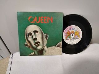 Queen - We Are The Champions - 7 " P/s - Single - Rare Brazil Edition - 1977