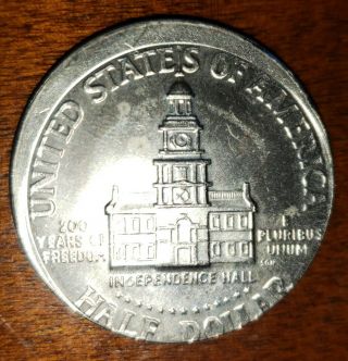 Rare 1776 - 1976 P Off Center Bicentennial Kennedy Half Dollar 50c▪︎mint Error