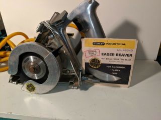 Very Rare Stanley Eager Beaver 90250 4 1/4 " Saw W/ Extra Blade.