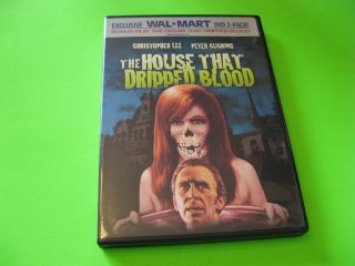 The House That Dripped Blood (dvd,  2003) Rare Oop Christopher Lee,  Peter Cushing