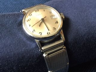 Vintage 1974 Timex Women’s Mechanical Watch Date Runs 3