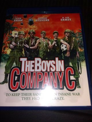 The Boys In Company C (blu - Ray Disc,  2012) Rare Oop Hard To Find