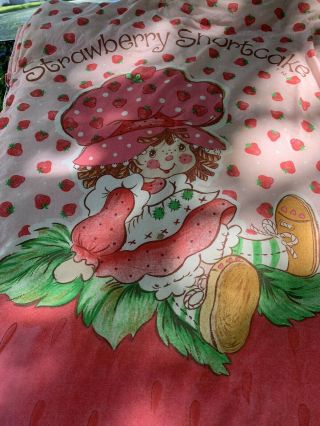 Vintage Strawberry Shortcake Sleeping Bag Pink