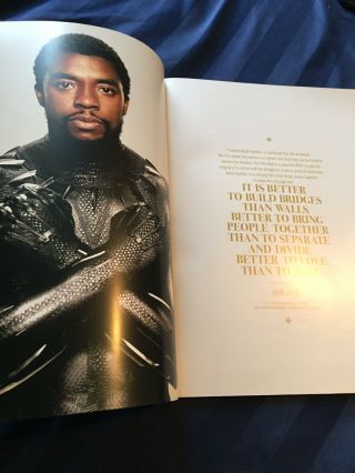 Marvel Black Panther Oscar Pressbook FYC Booklet Chadwick Boseman Stan Lee RARE 3