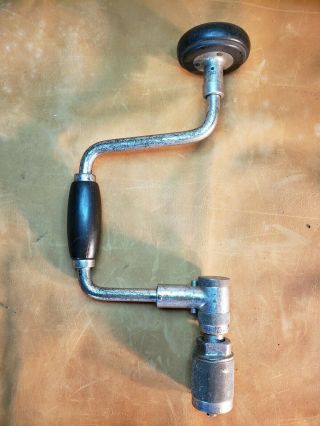 1925 North Bros.  Mfg.  Co.  “yankee” No.  2100 - 10 Ratchet Brace - Antique Drill - Tool