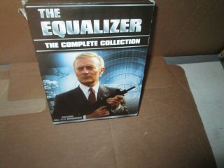 The Equalizer - Season 1 2 3 & 4 Rare (16 Disc) Dvd Set Robert Mccall Discs