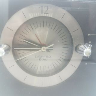 Vintage Rare General Electric AM FM Alarm Clock Radio Lighted Dial Model C4540C 2