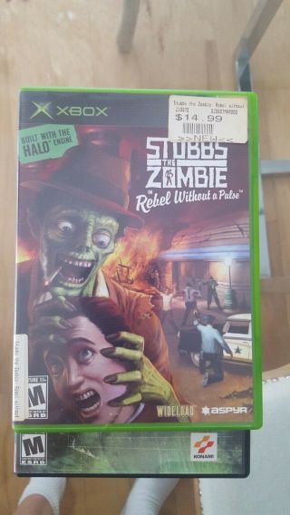 Rare Stubbs The Zombie Xbox Game.  Complete