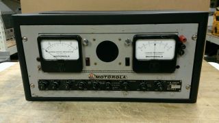 Motorola Low Band 30 - 50 Mhz Fm Station Monitor Receiver Wwv Rare Vintage T - 1100a