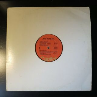 The Beatles - White Album Rare Us Stereo Lp X 2 Capitol Orange Label Records Only