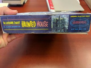 Vintage 1964? Aurora Addam ' s Family Haunted House model kit 805 - 198 rare HTF 2