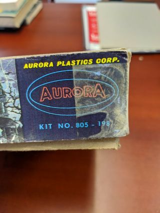 Vintage 1964? Aurora Addam ' s Family Haunted House model kit 805 - 198 rare HTF 3