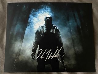 Kane Hodder Friday The 13th Rare Signed 8x10 Jason Voorhees Photo With