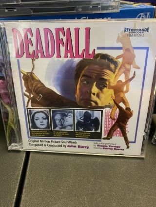 John Barry - Deadfall (1968 Film) - Cd - Soundtrack Import - Rare