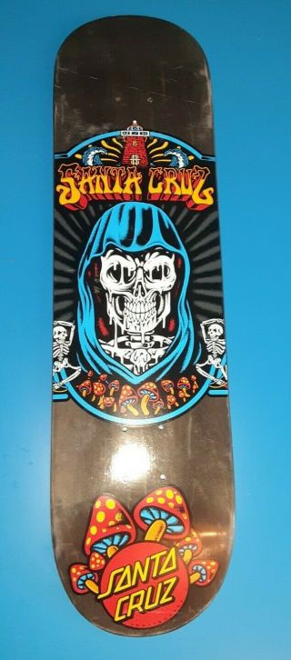 Rare Vintage Skateboard Santa Cruz Natas Grosso Hosoi Reaper Shrooms Skate Deck