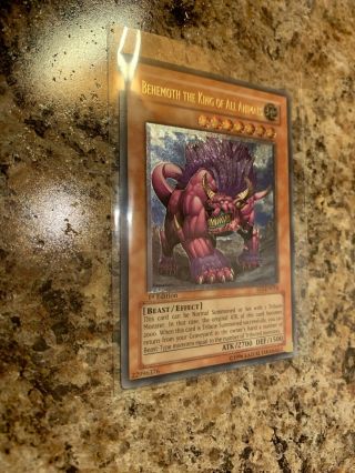 Yugioh Behemoth The King of All Animals FET - EN014 Ultimate Rare 1st Edition 3