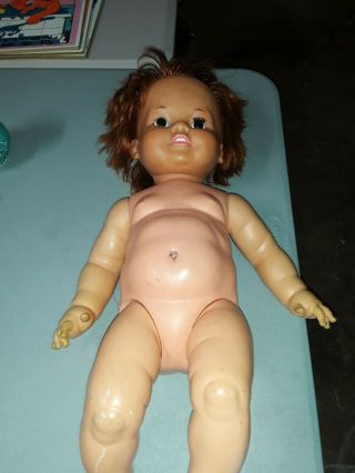 Ideal Vintage Large Baby Crissy Chrissy Doll Grow Hair 1972 - 1973