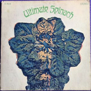 1968 Ultimate Spinach “S/T” Record Gatefold Sleev MGM 1st Press Vintage RARE VG, 2