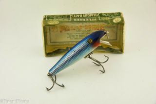 Vintage Pflueger Glass Eye Baby Palomine Antique Fishing Lure In Correct Box Rk4