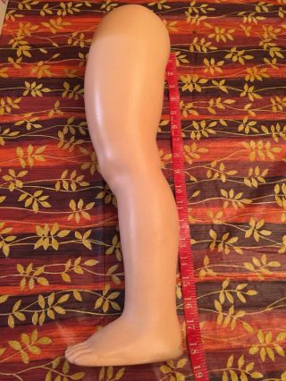 Vintage 35” Patti Playpal Companion Doll Replacement Flanged Left Leg